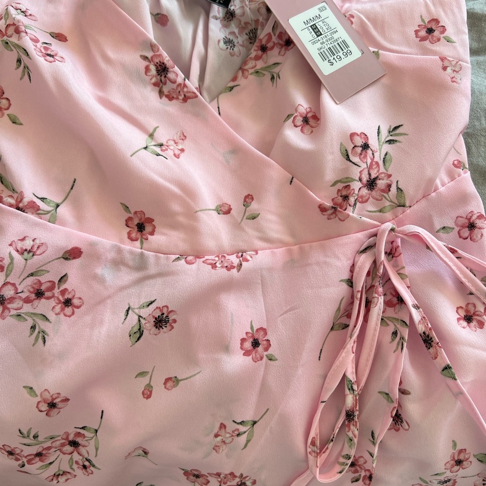Floral short dress